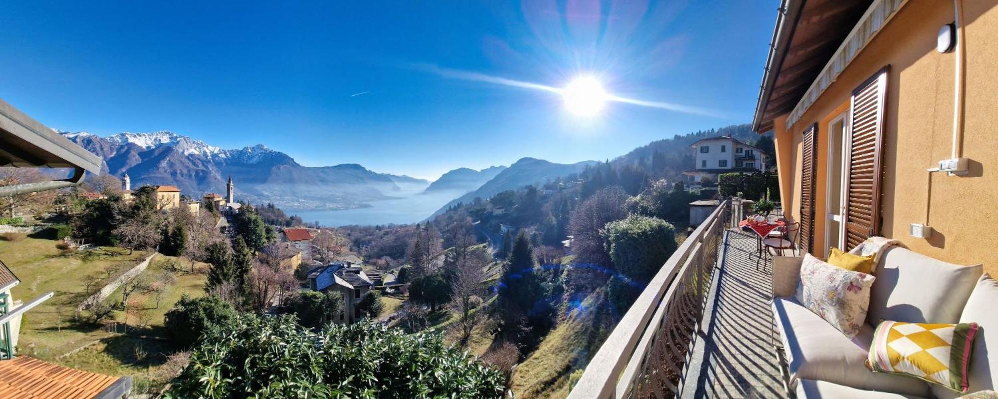 Panoramic Lakeview House Bellagio Civenna Eksteriør bilde